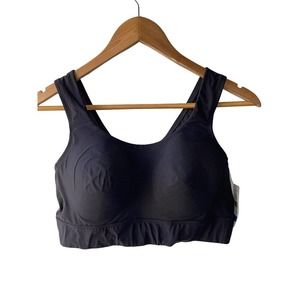 NATORI XL Black Lightweight Bliss Flex Sports Bra - New!